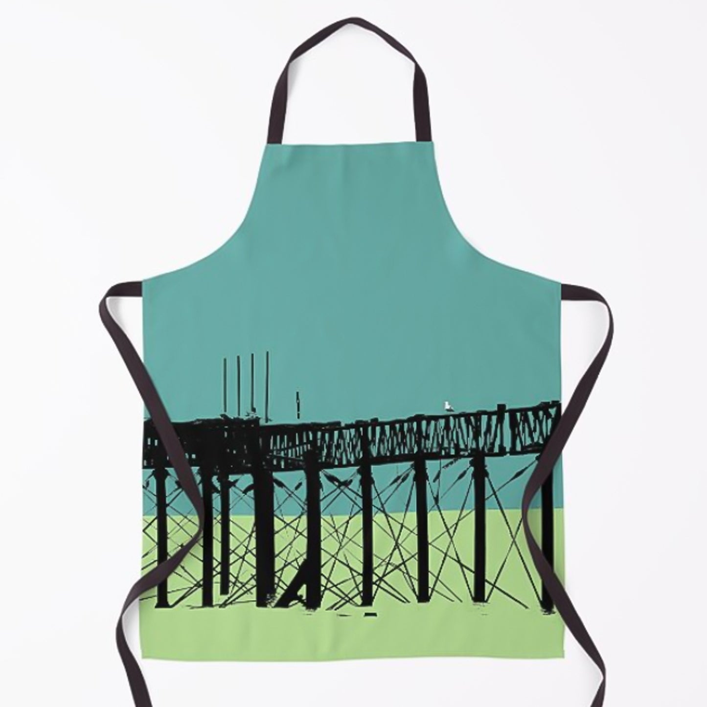 West Pier Apron - Green