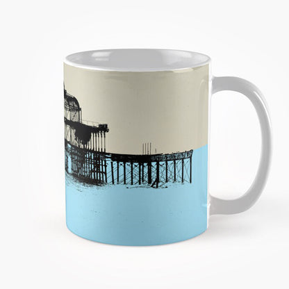 West Pier Mug - Beige
