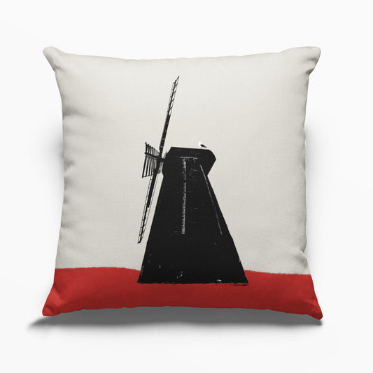 Rottingdean Windmill Cushion - Beige