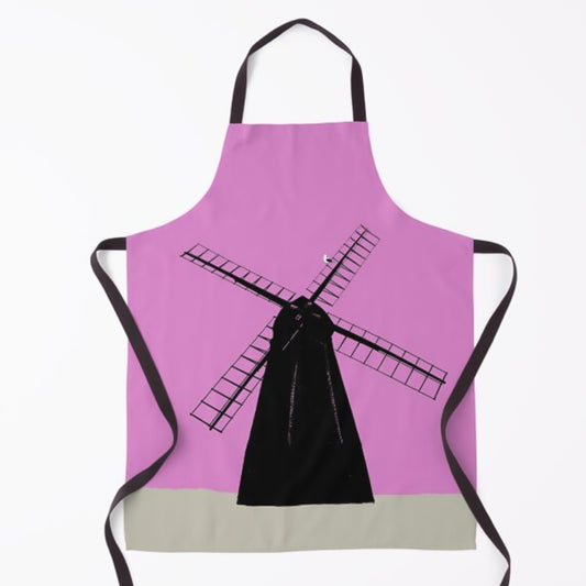 Rottingdean Windmill Apron - Pink