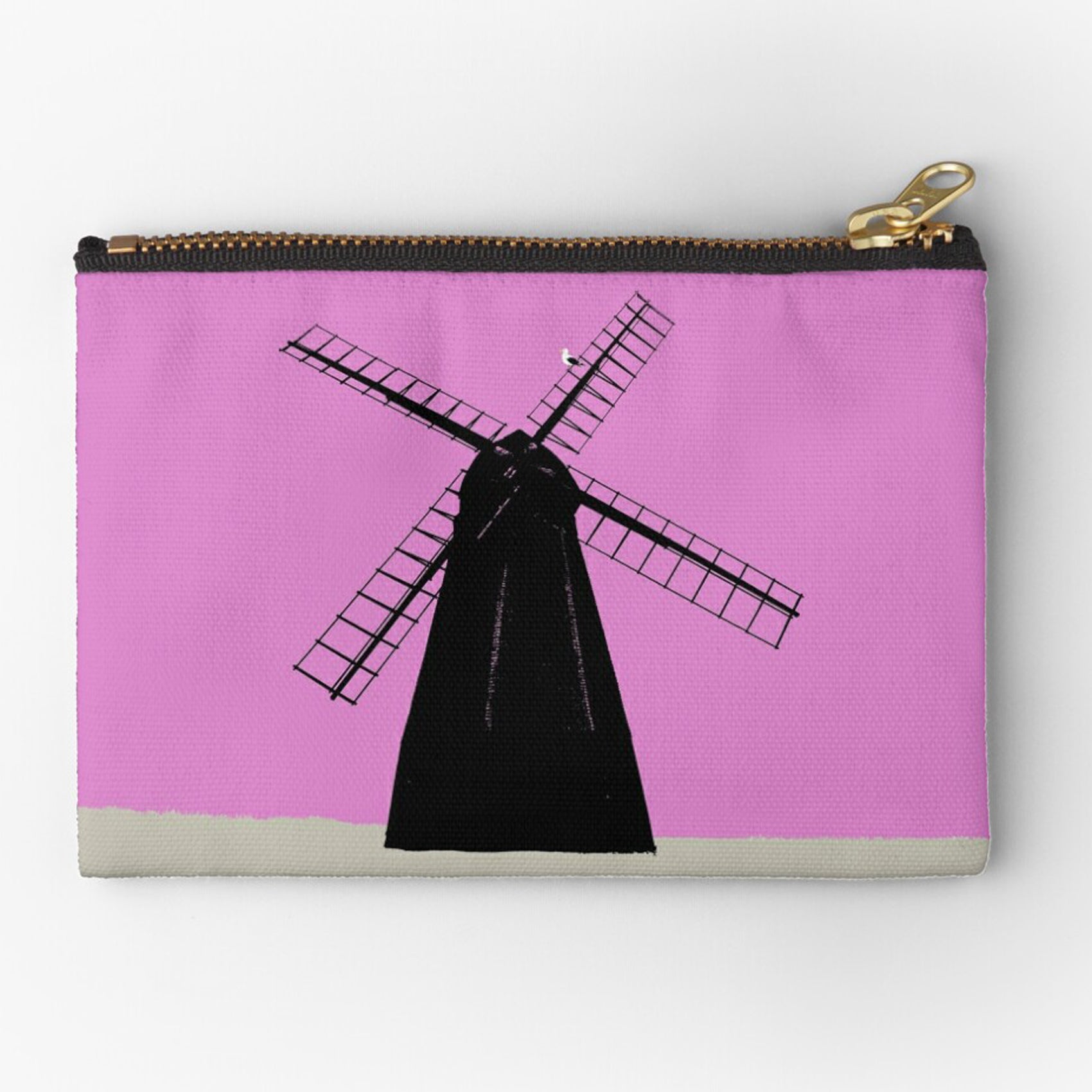 Rottingdean Windmill pouch - pink