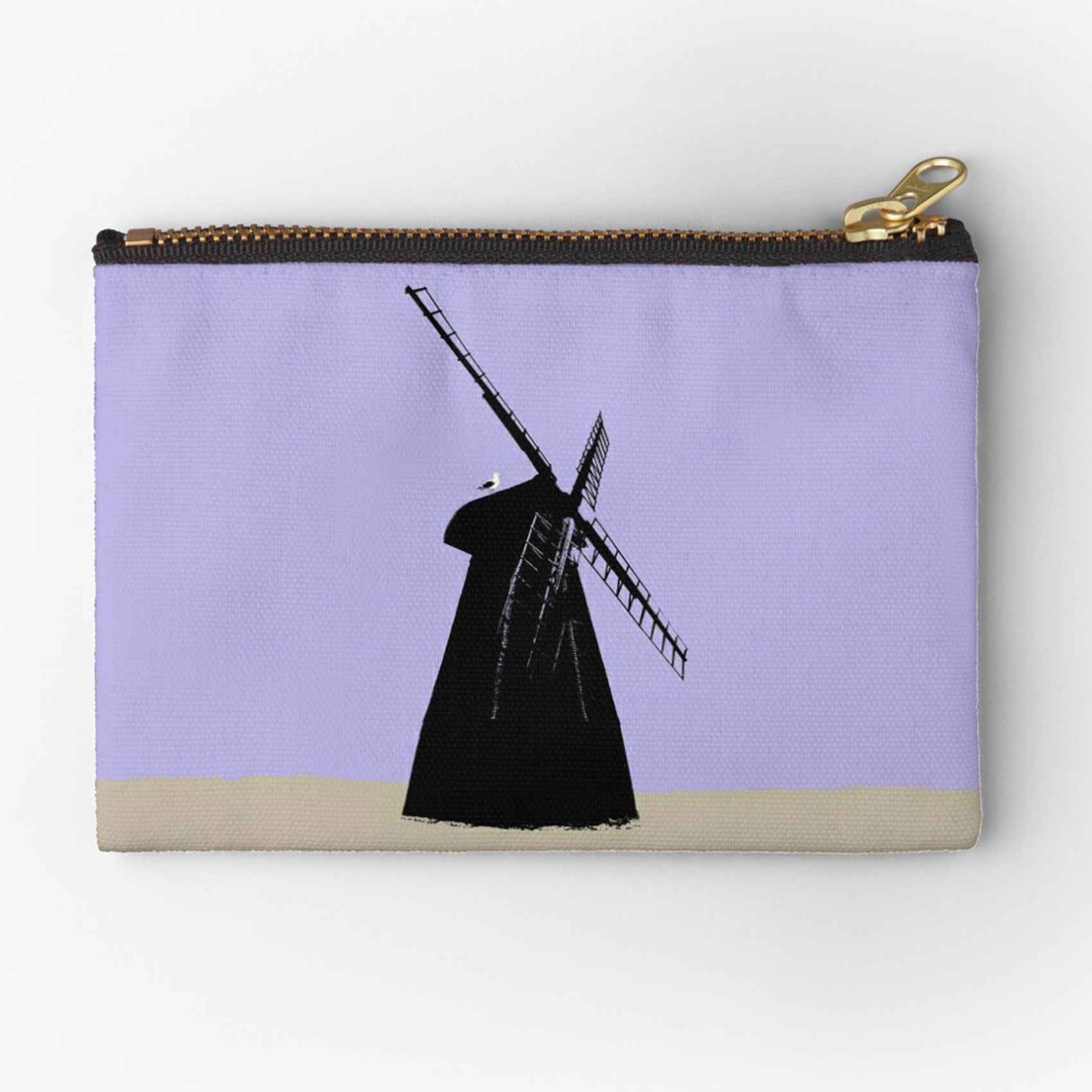 Rottingdean Windmill pouch - purple