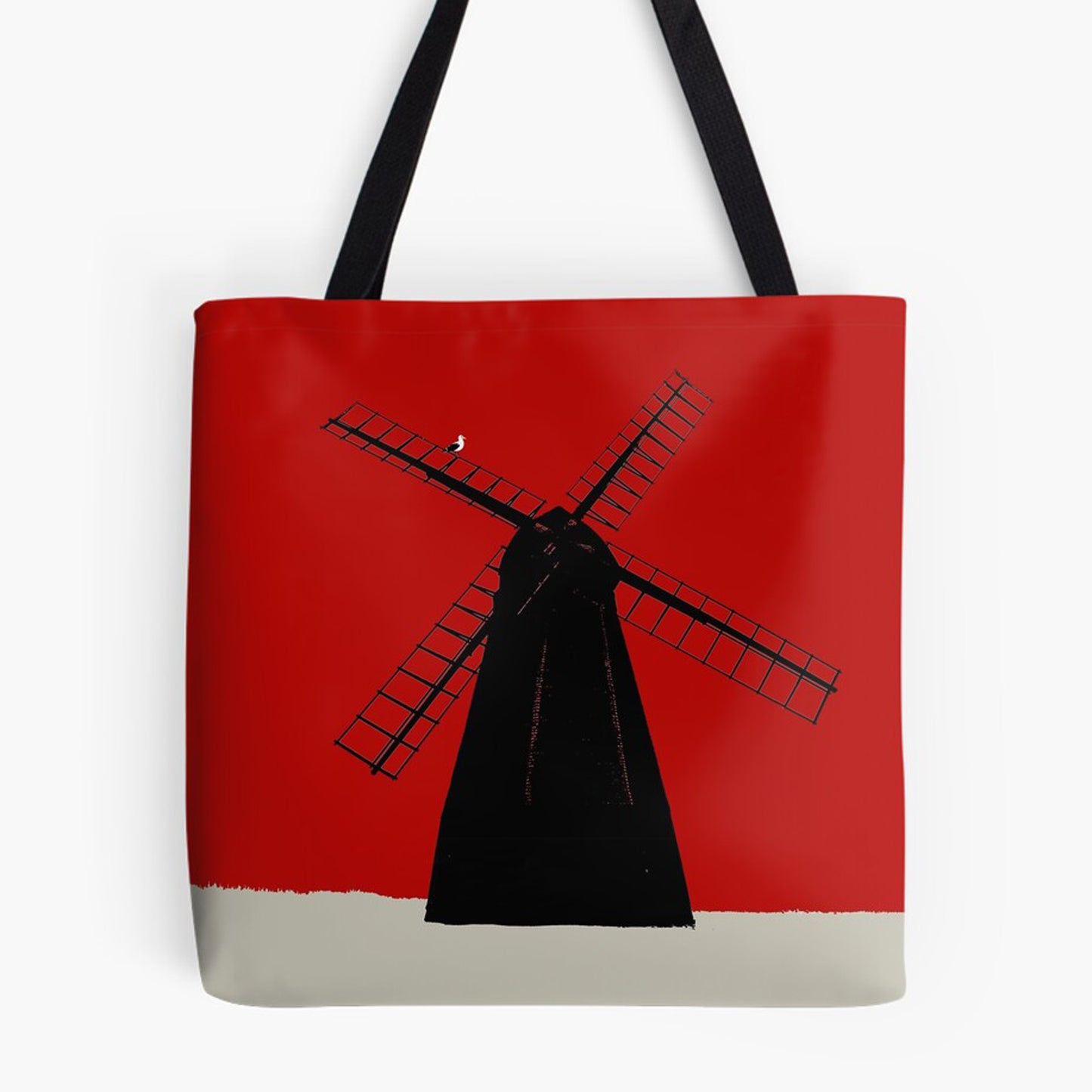 Rottingdean Windmill Bag - Red