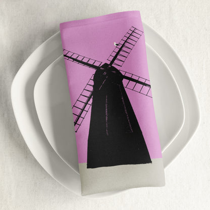 Rottingdean Windmill Napkin by Billy Brighton