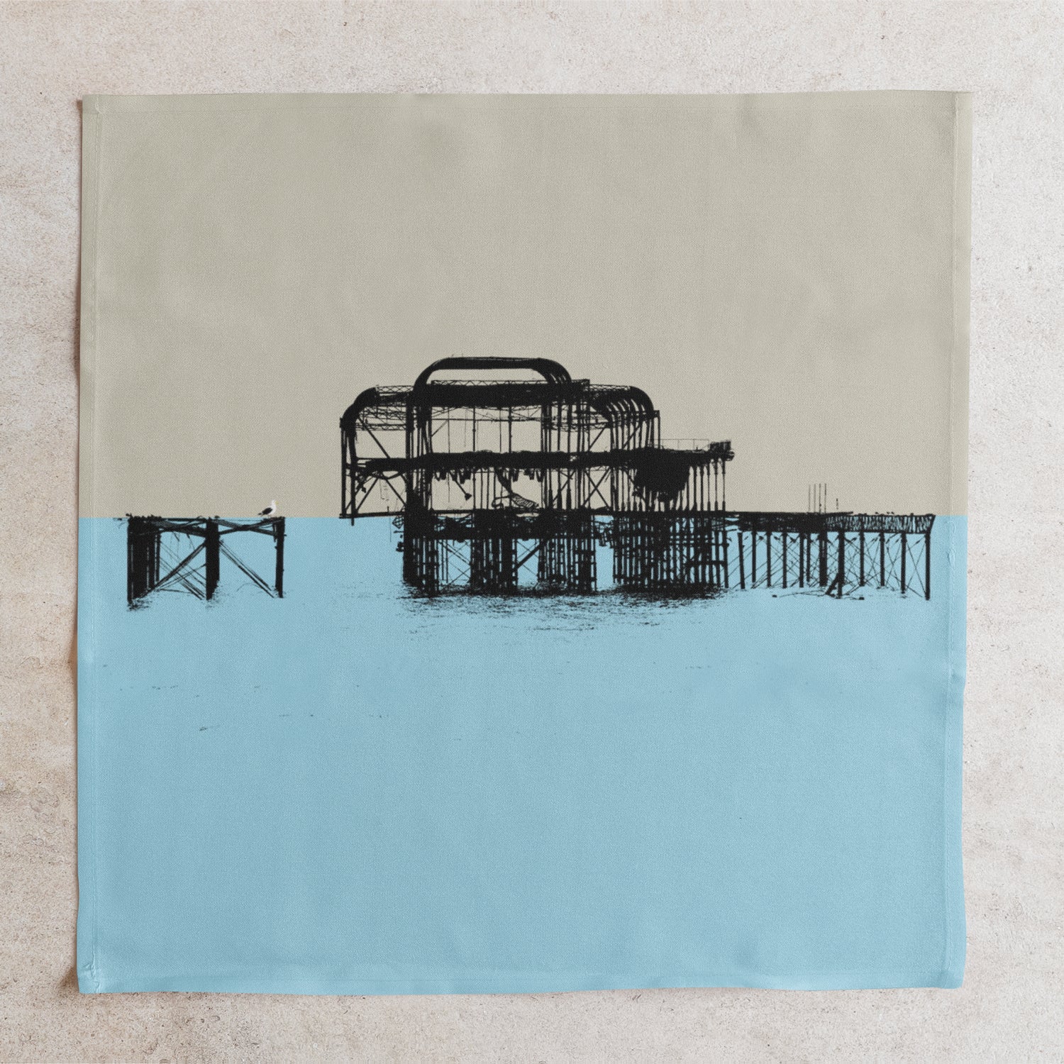 West Pier Napkin by Billy Brighton