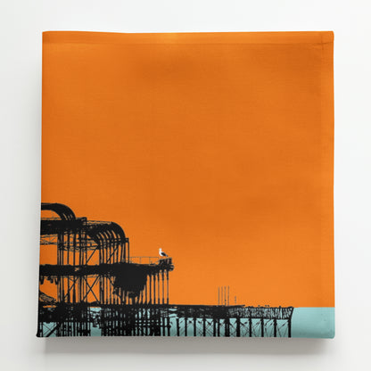 West Pier Napkin by Billy Brighton 
