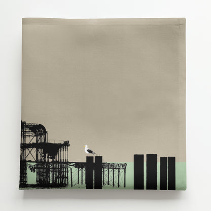 West Pier Napkin by Billy Brighton 