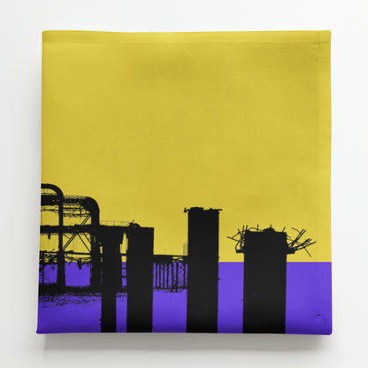 West Pier Napkin by Billy Brighton