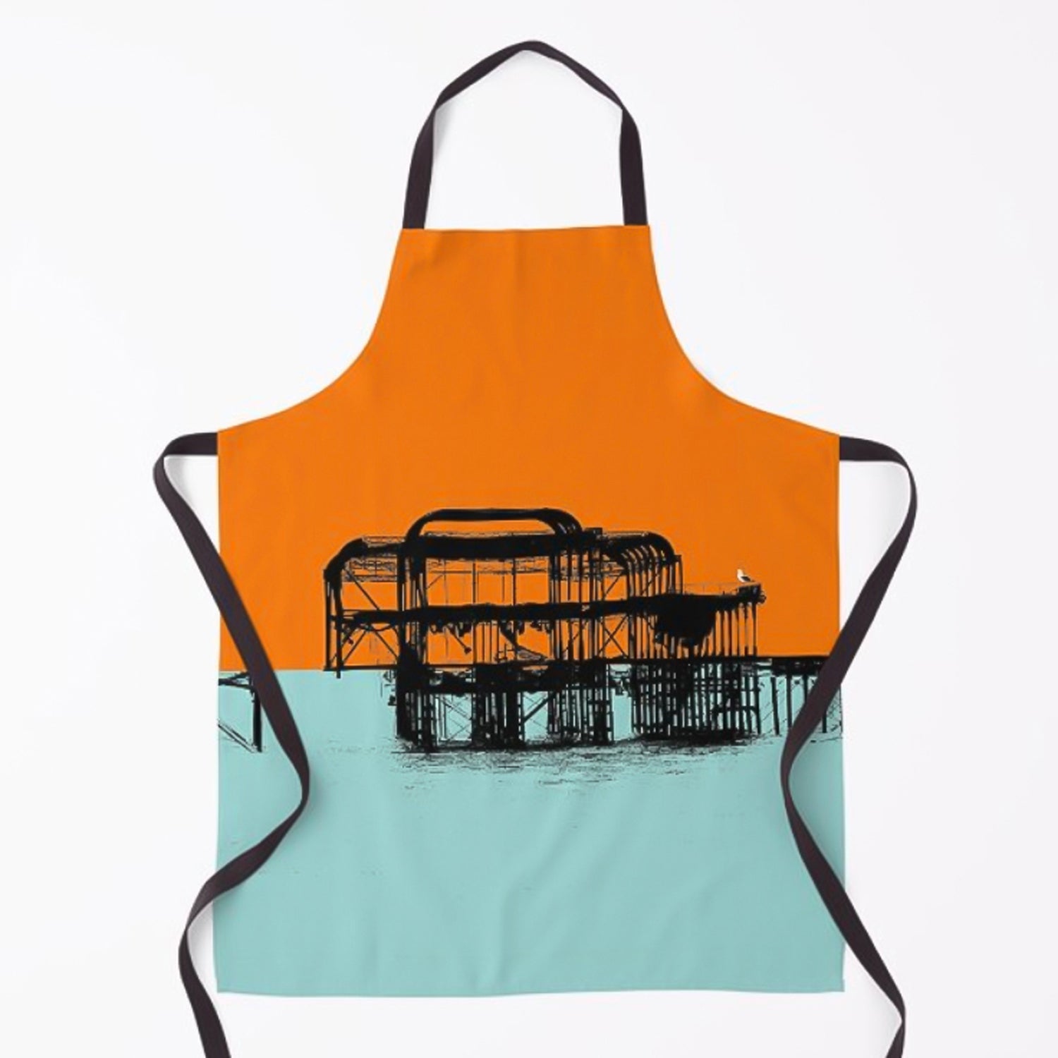 West Pier Apron - Orange