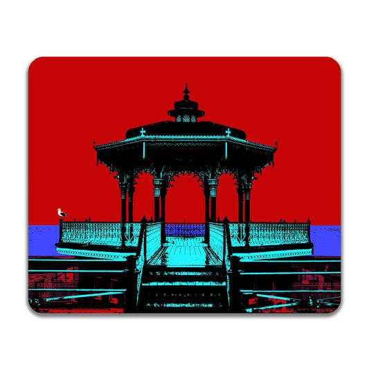 Brighton Bandstand Placemat - Red