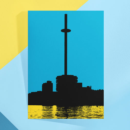 SALE - Brighton i360 Greeting Card A5