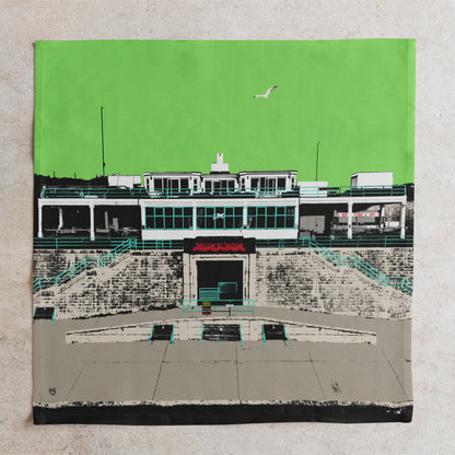 Saltdean Beach Napkin - by Billy Brighton